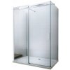 MEXEN/S - OMEGA sprchový kout 3-stěnný 110x90, transparent, chrom 825-110-090-01-00-3S