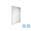 led zrcadlo 600x800 s dotykovym senzorem zp 11002vx