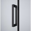 DRAGON BLACK obdélníkový sprchový kout 1600x800mm L/P varianta