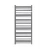 Koupelnový radiátor STICK antracit old, Antracit, 50 cm, 75 cm, Boční