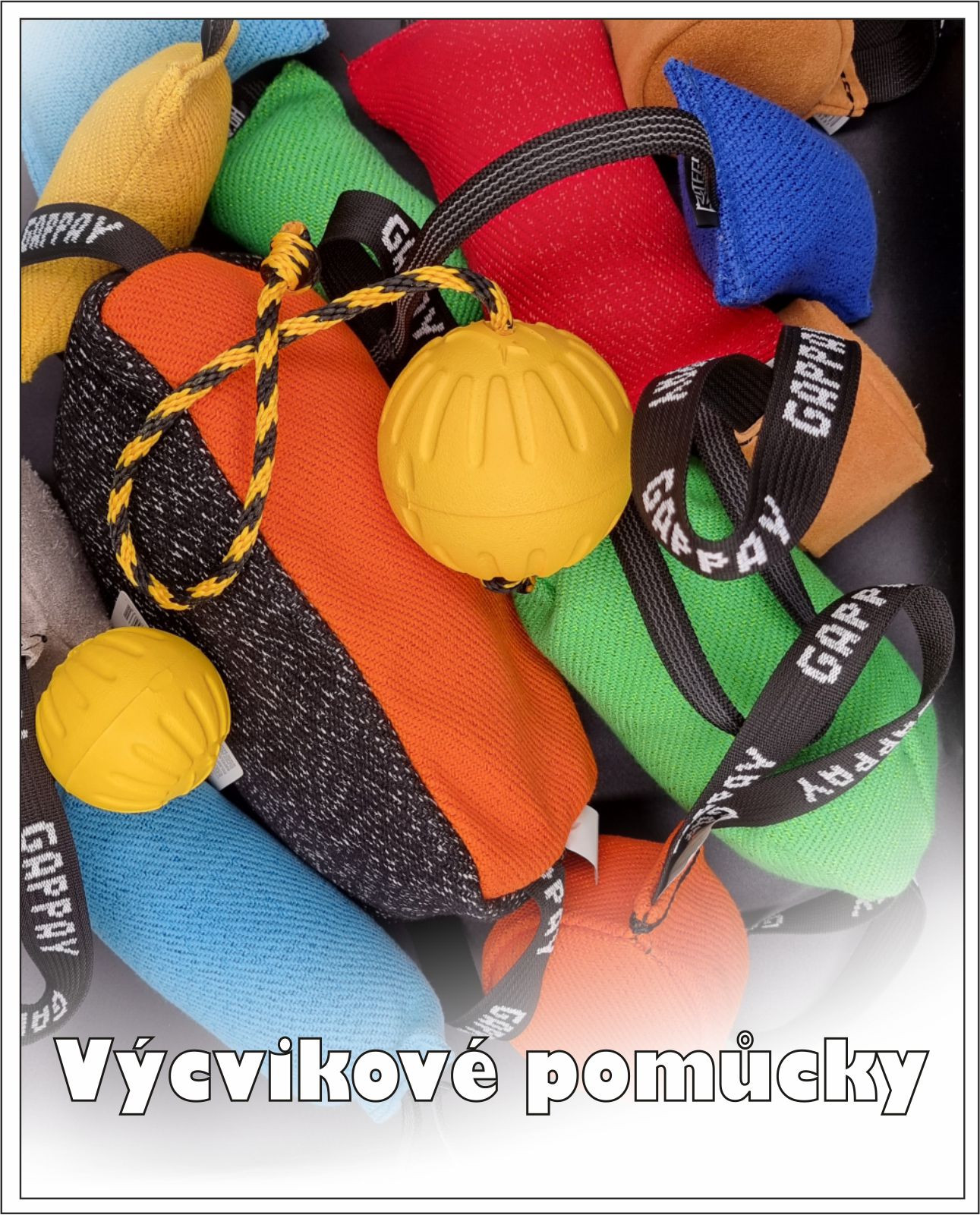 Výcvikové pomůcky a hračky