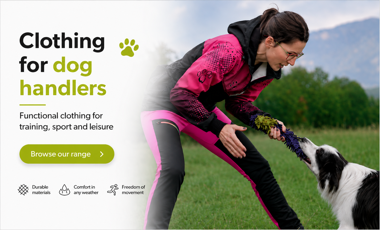 original clothes  for dog trainig