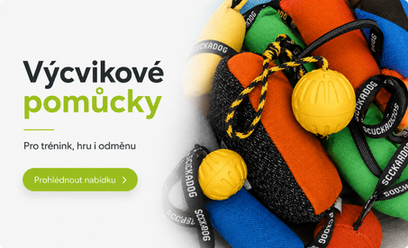 výcvikové pomůcky pro trénink a výcvik psů