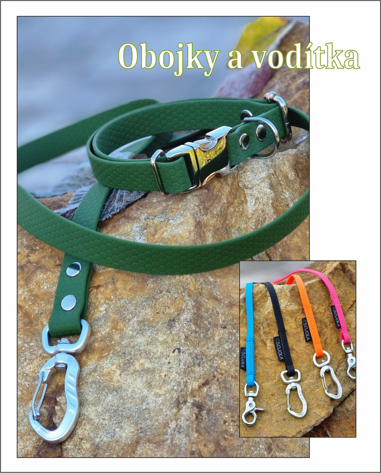 vodítka a obojky