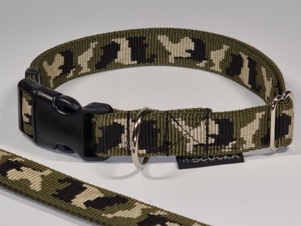 Collar belt Camouflage 25 mm