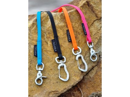 Leash HEXA  width 10 mm pink fuchsia