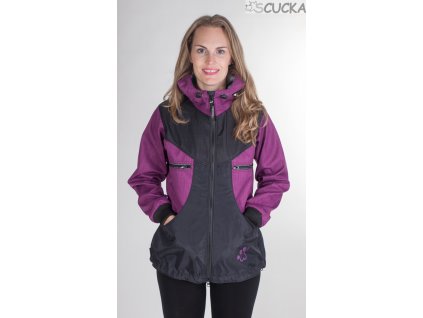 Dámská jarní bunda Lady Long Soft fialová