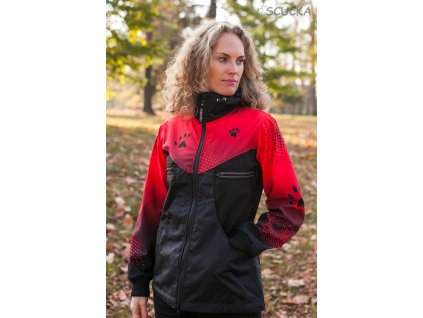 Dámská jarní bunda Spring Lady Gentle červená