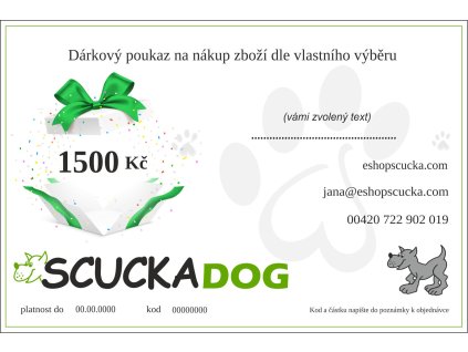 dárkový poukaz 1500, [1]