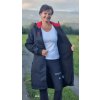 Lady Warm Training Coat black/red