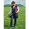 Women's training vest Mild Warm black/burgundy