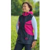 Women's vest with hood Tina Soft pink