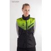 Women's training vest Smart Print green