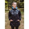 Dámská zimní bunda Lady Warm Camo Heart tyrkys