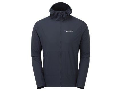 FEATHERLITE HOODIE-ECLIPSE BLUE-S pánská bunda modrá (Velikost S, Barva Eclipse Blue)