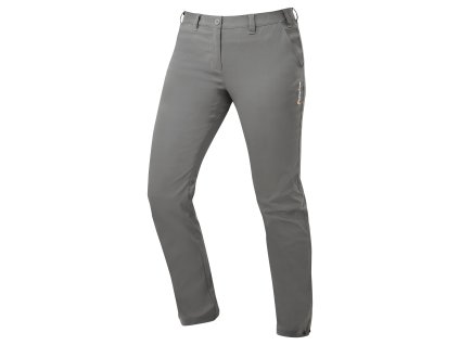 FEM TERRA LIBRA PANTS-REG LEG-SHADOW-34 dámské kalhoty šedé