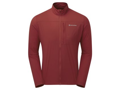 FEATHERLITE JACKET-ACER RED-XS pánská bunda tmavě červená