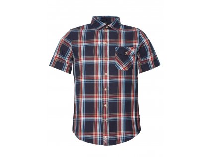 TONI-DENIM-L pánská košile s krátkým rukávem denim