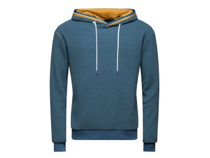 ALESSANDRO-DARK BLUE-4XL pánská mikina s kapucí tmavě modrá
