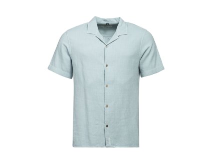 LEMMY-LIGHT BLUE-XL pánská košile s krátkým rukávem světle modrá