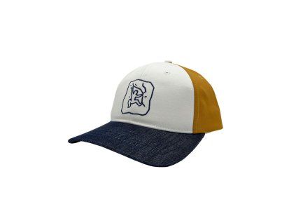 CLIMBING-WHITE/CURRY/BLACK-kšiltovka bílohnědočerná