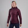 FEM ANTI-FREEZE LITE HOODIE-ALLIUM-UK8/XS dámská bunda lila