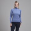FEM DART ZIP NECK