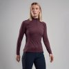 FEM DART ZIP NECK