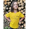Detské tričko HORY žlté