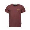 CHILLAZ ROPE-DARK RED-3XL pánské tričko tmavě červené