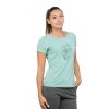 GANDIA LITTLE BEAR HEART-AQUA GREEN-32 dámské tričko zelené