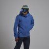 NORDES HOODIE-ECLIPSE BLUE-S pánská bunda modrá (Velikost S, Barva Eclipse Blue)