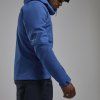 NORDES HOODIE-ECLIPSE BLUE-S pánská bunda modrá (Velikost S, Barva Eclipse Blue)