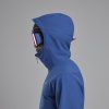 NORDES HOODIE-ECLIPSE BLUE-S pánská bunda modrá (Velikost S, Barva Eclipse Blue)