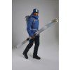 NORDES HOODIE-ECLIPSE BLUE-S pánská bunda modrá (Velikost S, Barva Eclipse Blue)