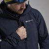 NORDES HOODIE-ECLIPSE BLUE-S pánská bunda modrá (Velikost S, Barva Eclipse Blue)