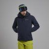 NORDES HOODIE-ECLIPSE BLUE-S pánská bunda modrá (Velikost S, Barva Eclipse Blue)