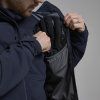 NORDES HOODIE-ECLIPSE BLUE-S pánská bunda modrá (Velikost S, Barva Eclipse Blue)
