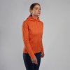 FEM FURY LITE HOODIE-DEEP FOREST-UK8/XS dámská mikina tmavě zelená