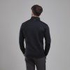 FURY XT PULL-ON-BLACK-S pánská mikina černá (Velikost S, Barva Black)