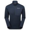 FURY XT PULL-ON-BLACK-S pánská mikina černá (Velikost S, Barva Black)