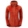 FEM PROTIUM XPD HOODIE-SAFFRON RED-UK14/L dámská bunda červená