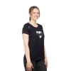 GANDIA MOUNTAIN HEART-BLACK-32 dámské tričko černé