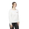 STEIERMARK-WHITE-32 dámské tričko s dlouhým rukávem bílé