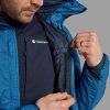 FORTES LITE HOODIE-ECLIPSE BLUE-S pánská bunda modrá (Velikost S, Barva Eclipse Blue)