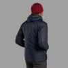 FORTES LITE HOODIE-ECLIPSE BLUE-S pánská bunda modrá (Velikost S, Barva Eclipse Blue)