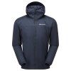 FORTES LITE HOODIE-ECLIPSE BLUE-S pánská bunda modrá (Velikost S, Barva Eclipse Blue)