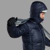 KAMEN XT HOODIE-ECLIPSE BLUE-S pánská bunda modrá (Velikost S, Barva Eclipse Blue)