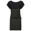 CALA BOTA-BLACK-34 dámské šaty černé