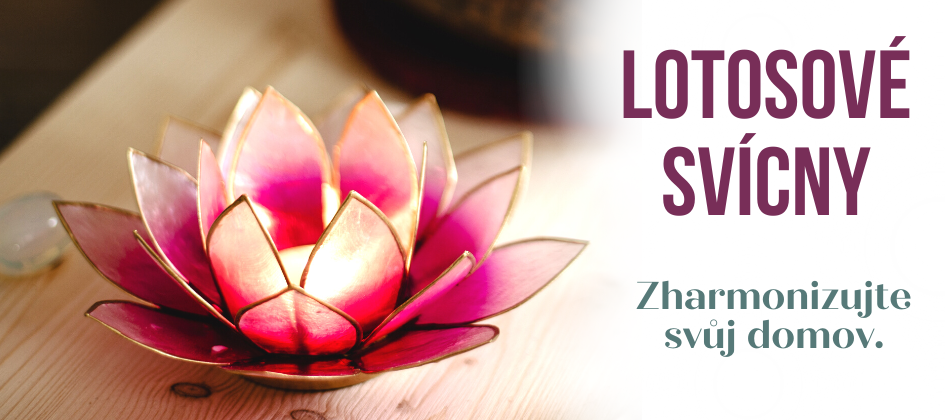 Lotosové svícny